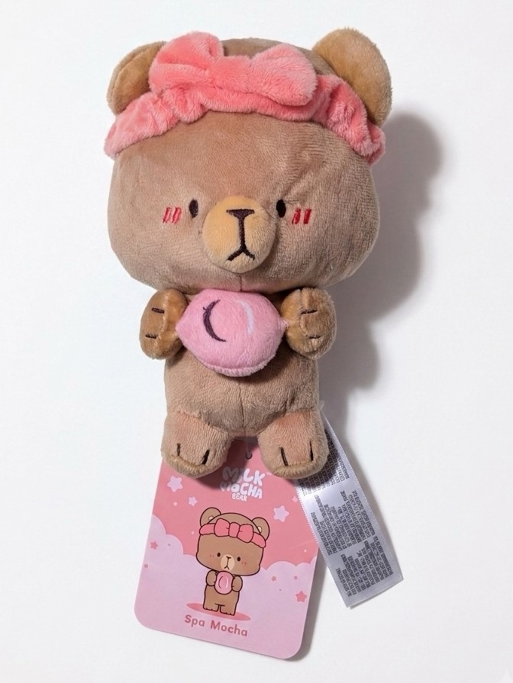 Milk & Mocha Bear Spa Mocha 6.5" Plush Toy